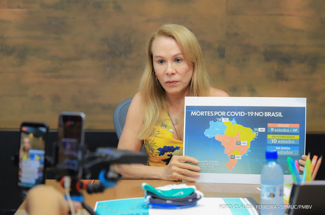 Prefeita Teresa Surita - Foto Claudia Ferreira